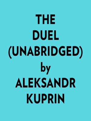 cover image of The Duel (Unabridged)